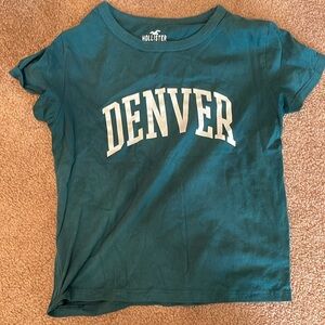 Hollister Denver Crop Tee